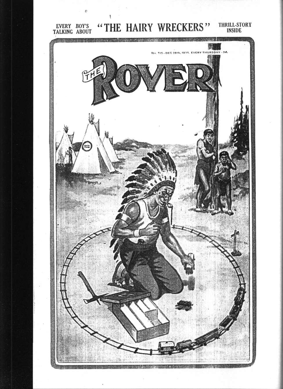 Book Cover For The Rover 715