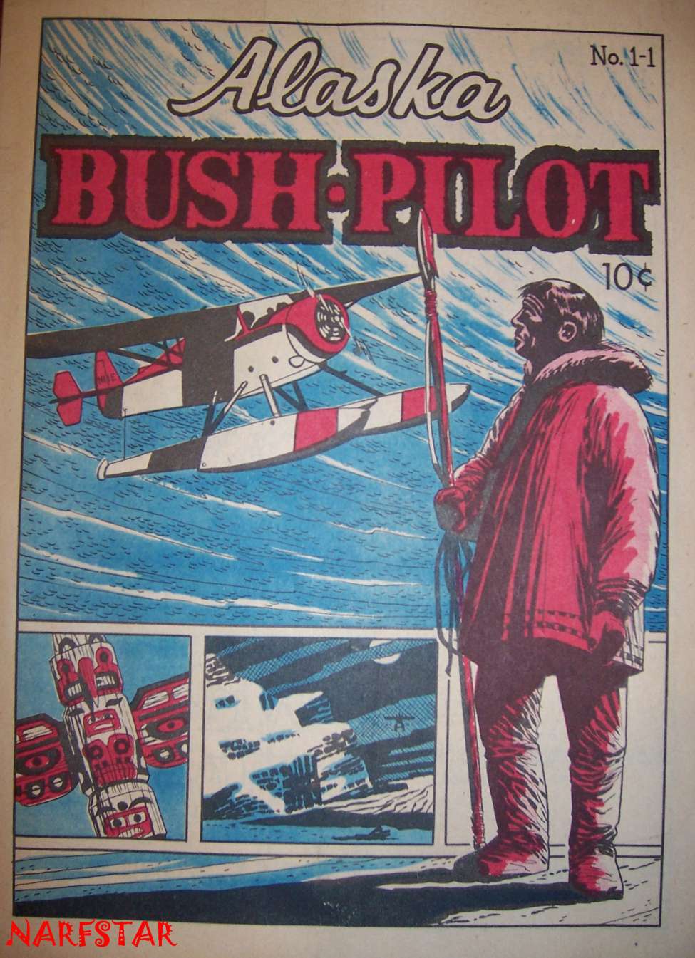 Comic Book Cover For Jan Enterprises - Alaska Bush Pilot 1 (dig cam)