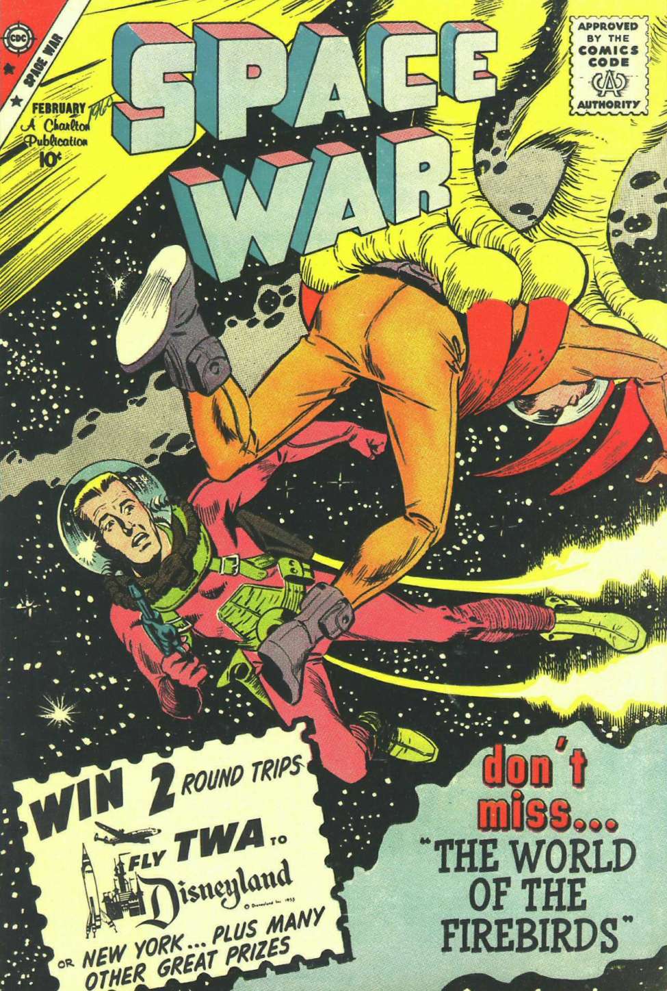 Comic Book Cover For Space War 3