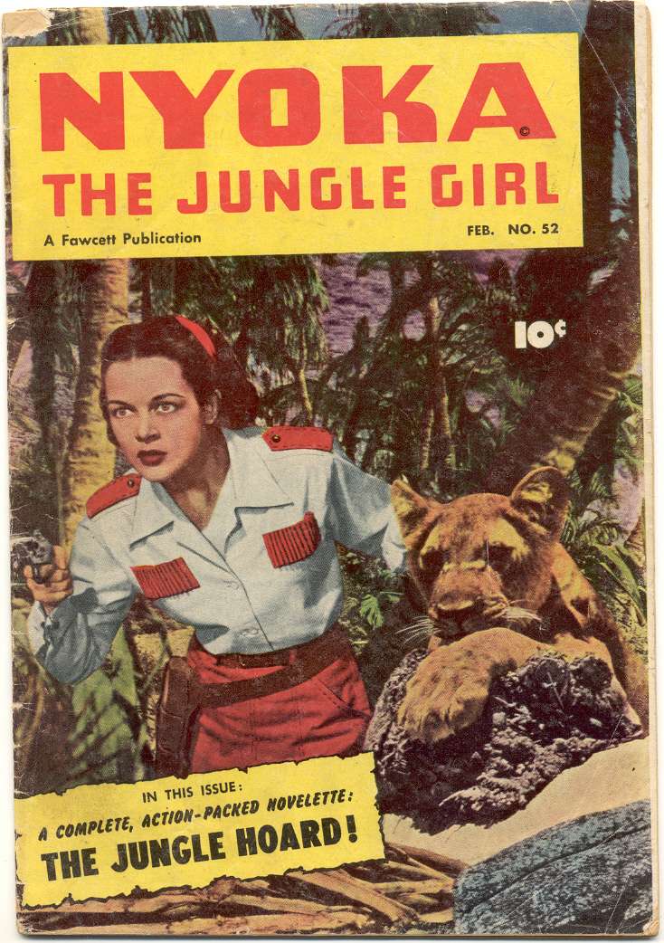 Book Cover For Nyoka the Jungle Girl 52 - Version 1