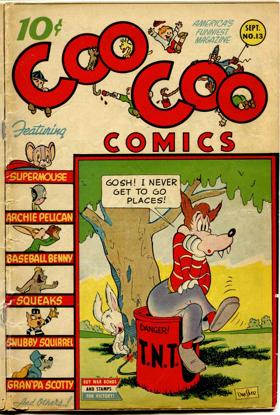 Book Cover For Coo Coo Comics 13