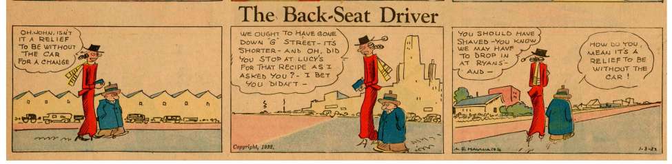 Book Cover For Back-Seat Driver 1932-1935