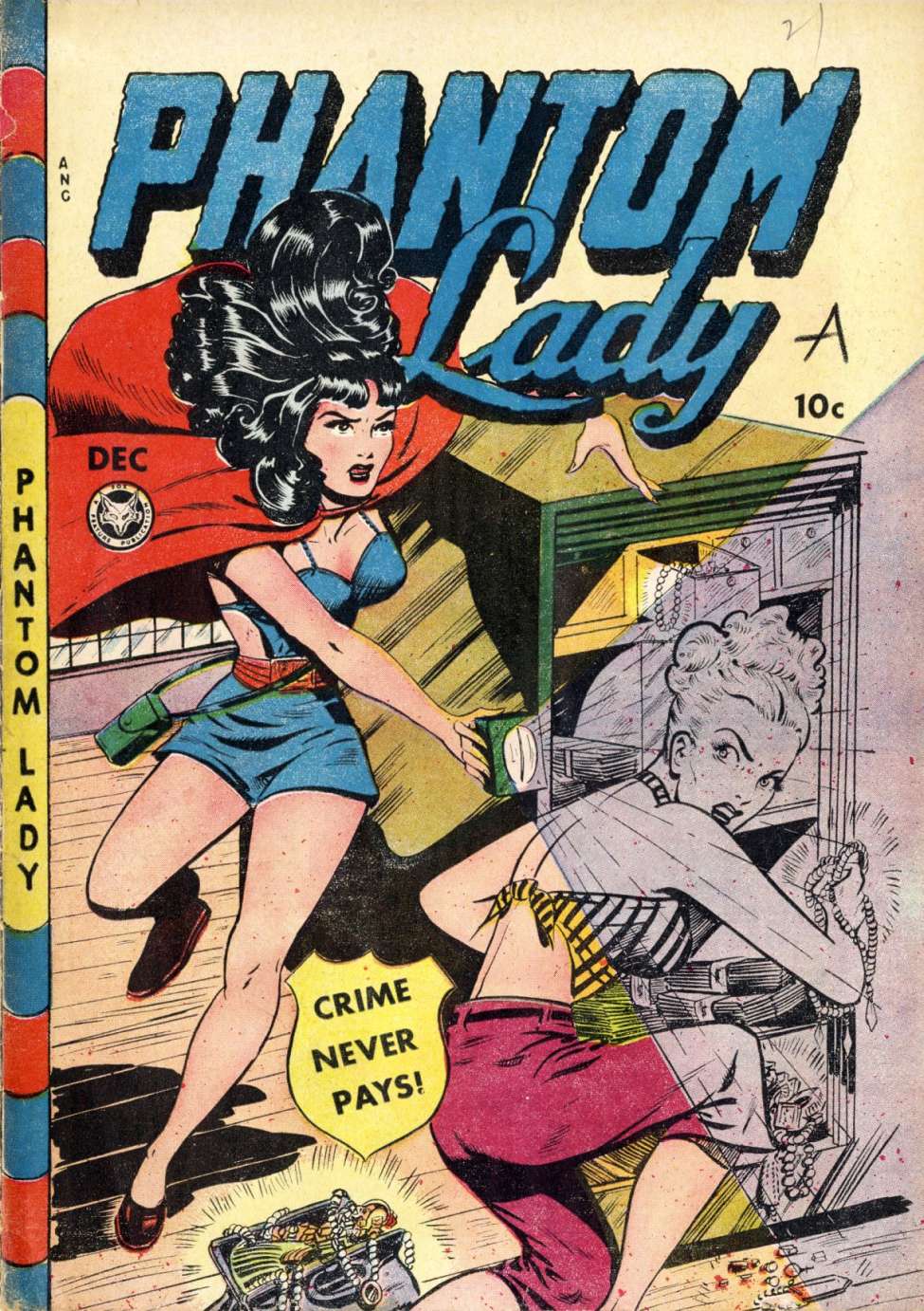 Phantom Lady 21 Fox Feature Syndicate Comic Book Plus