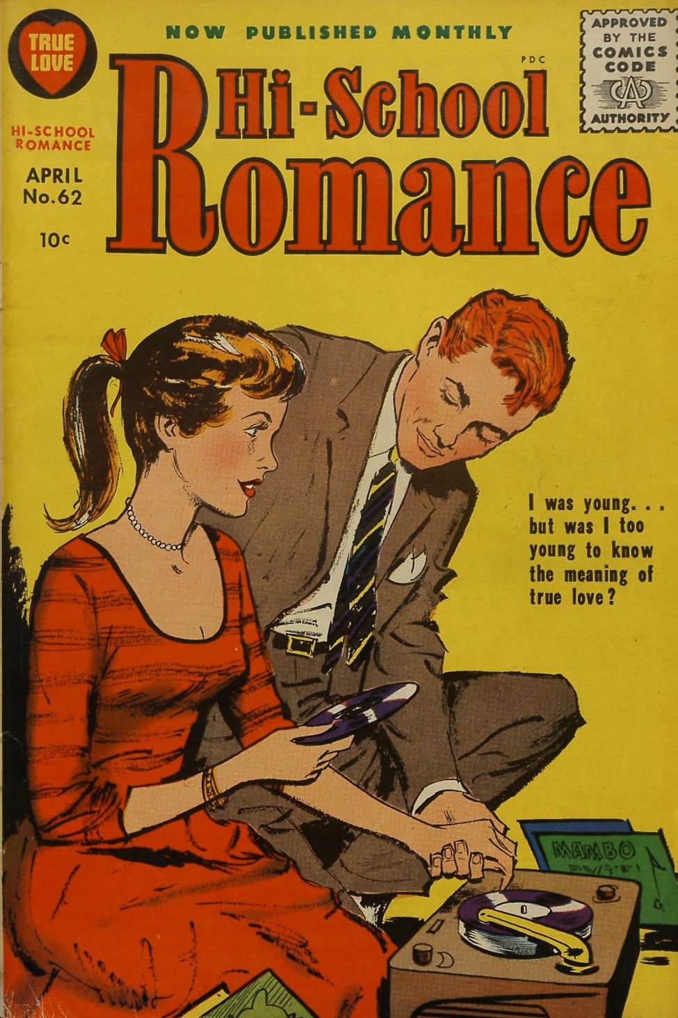 Book Cover For Hi-School Romance 62