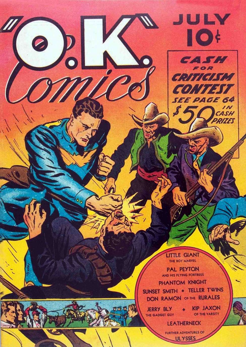 Comic Book Cover For O.K. Comics 1