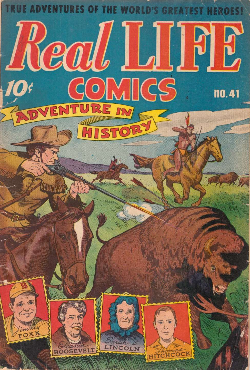 Comic Book Cover For Real Life Comics 41 - Version 1