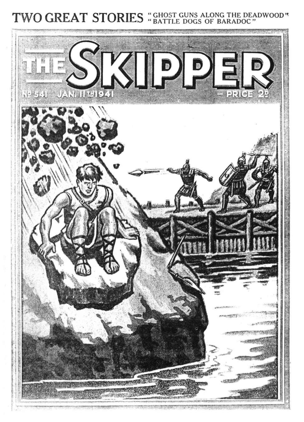 Comic Book Cover For The Skipper 541