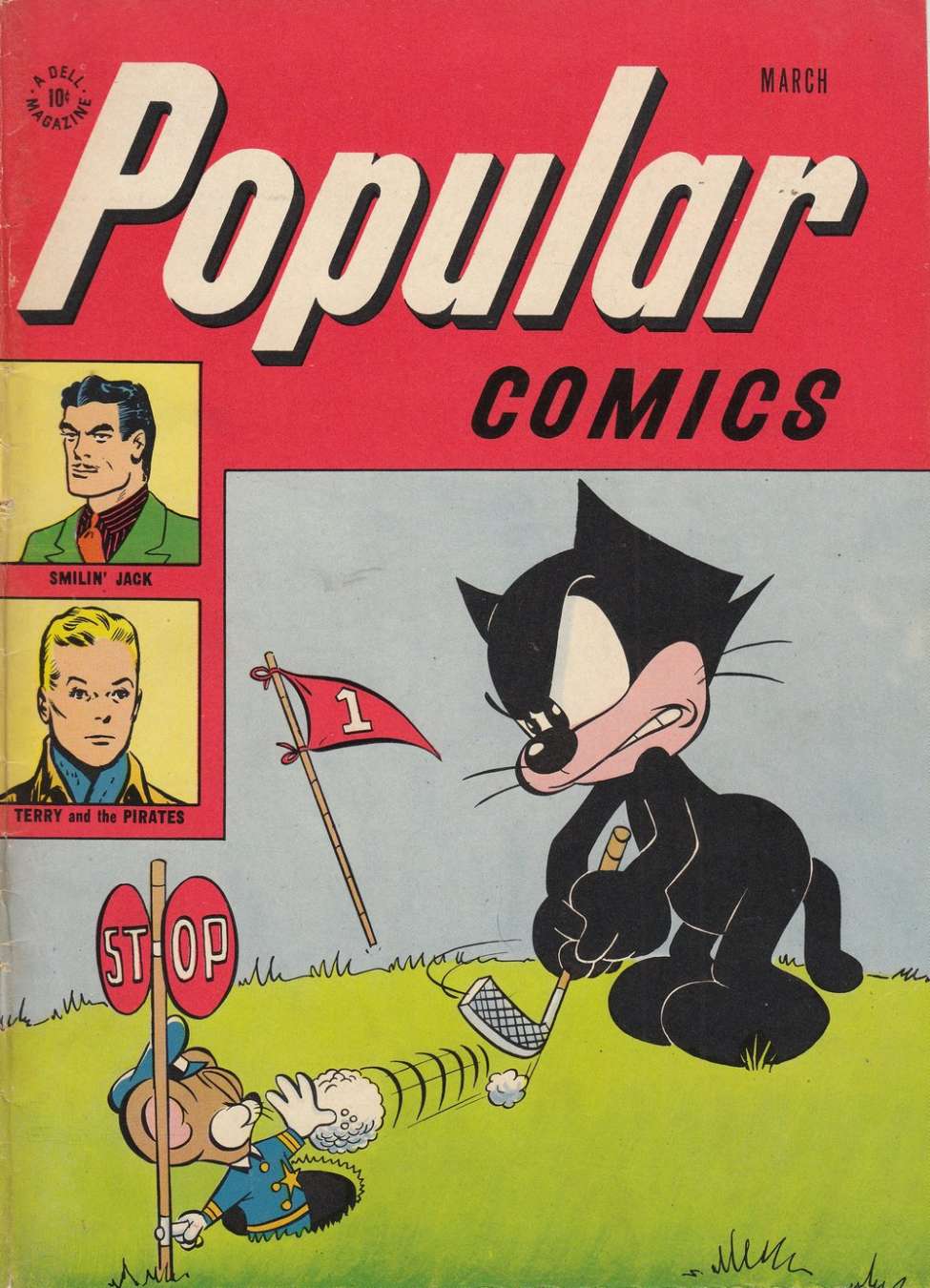 Comic Book Cover For Popular Comics 133