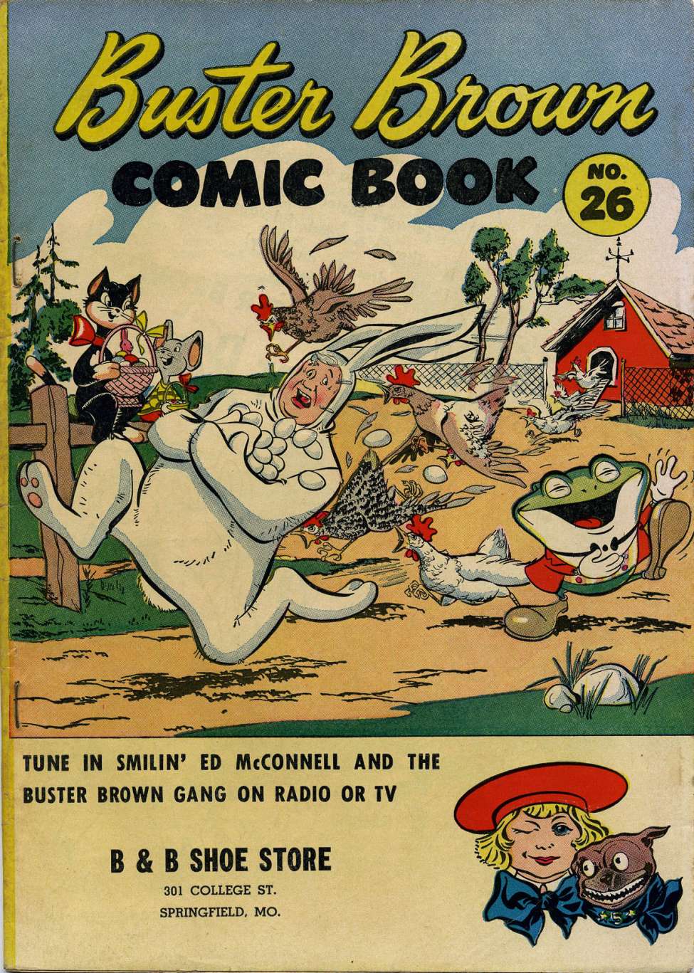 Comic Book Cover For Buster Brown 26