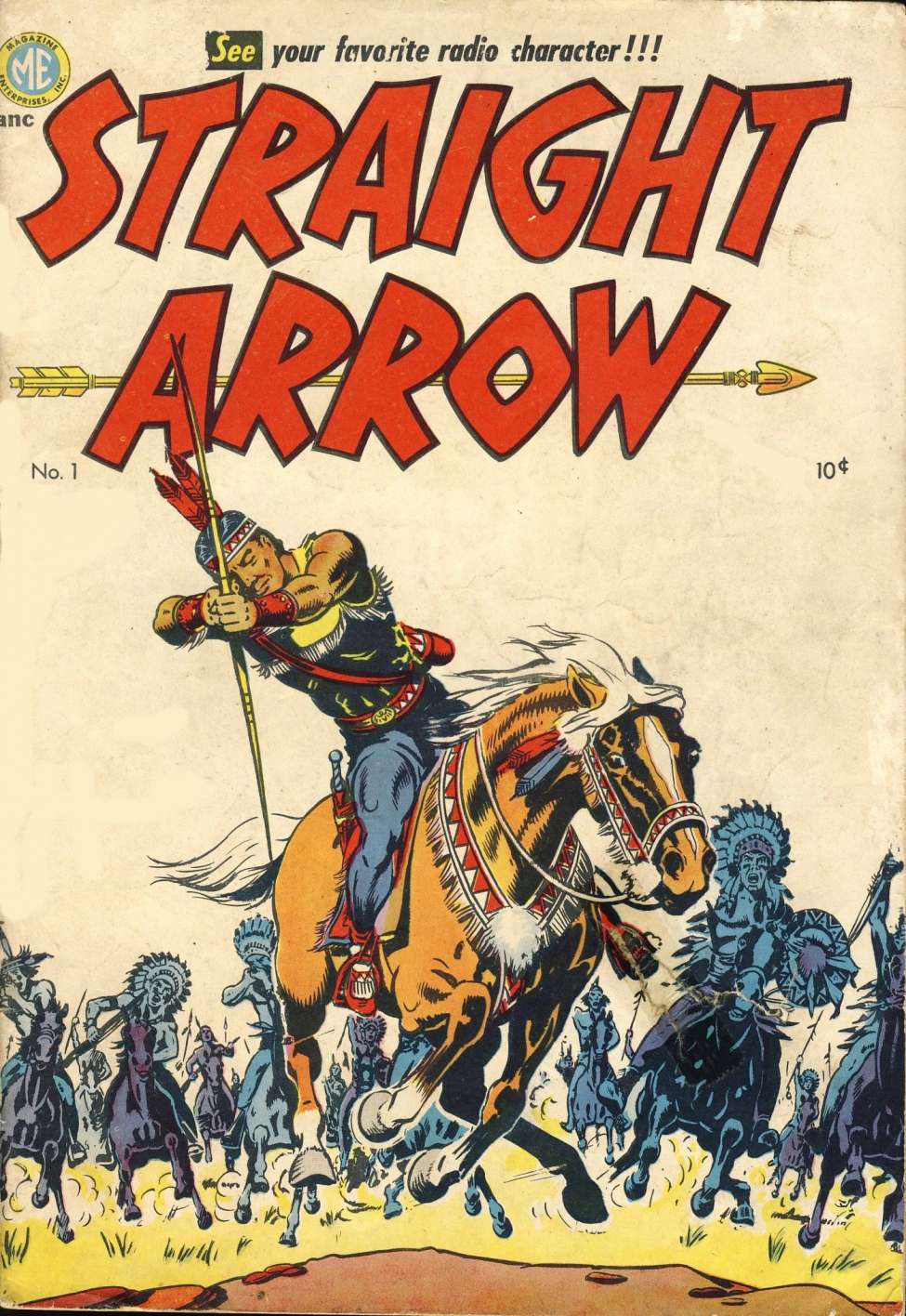 Book Cover For Straight Arrow 1