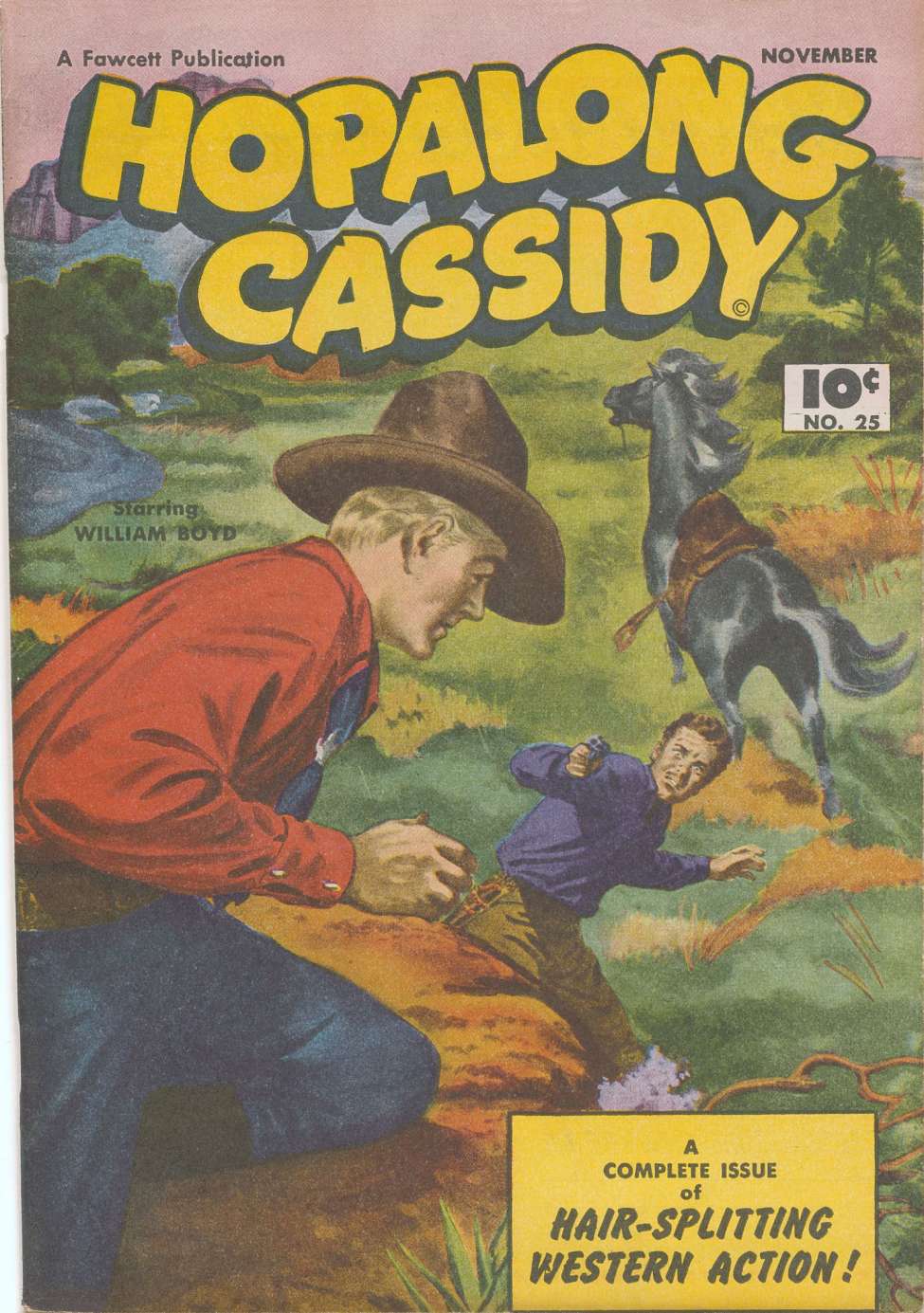 Book Cover For Hopalong Cassidy 25