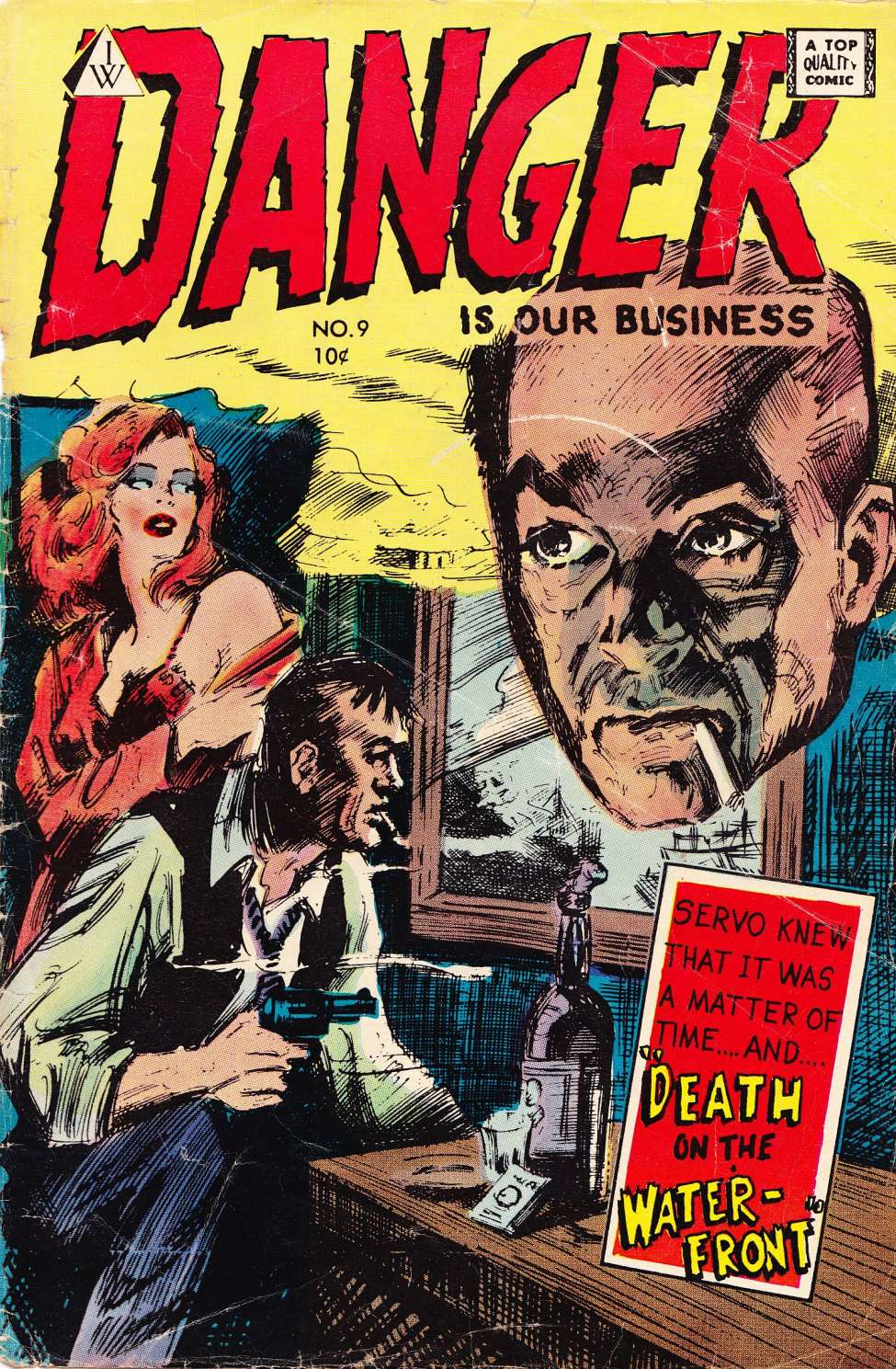 Comic Book Cover For Danger Is Our Business 9
