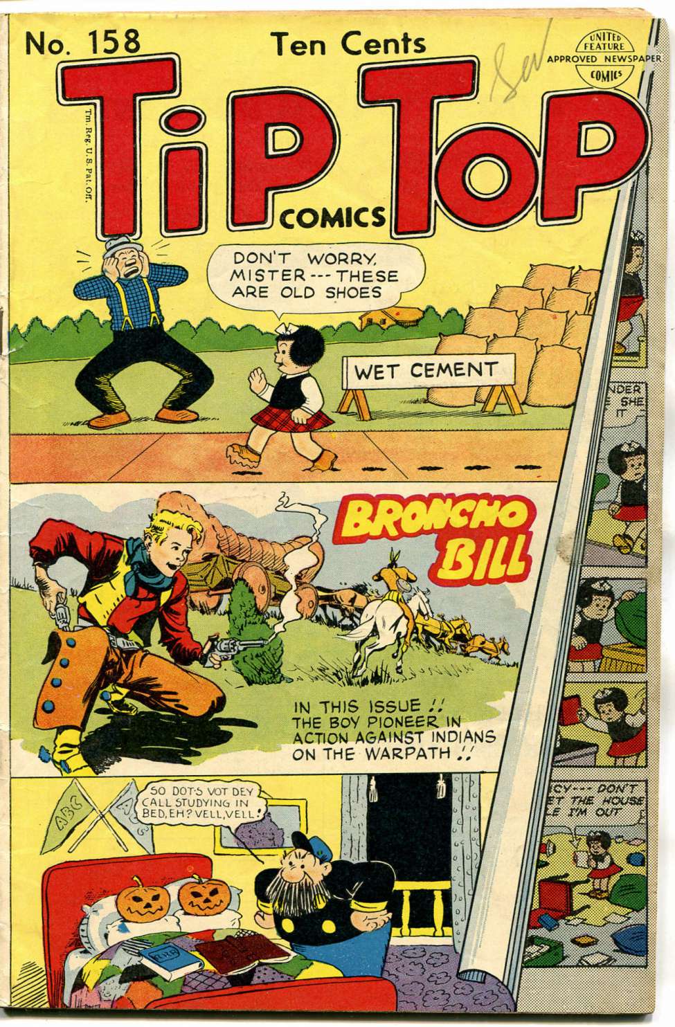 Book Cover For Tip Top Comics 158