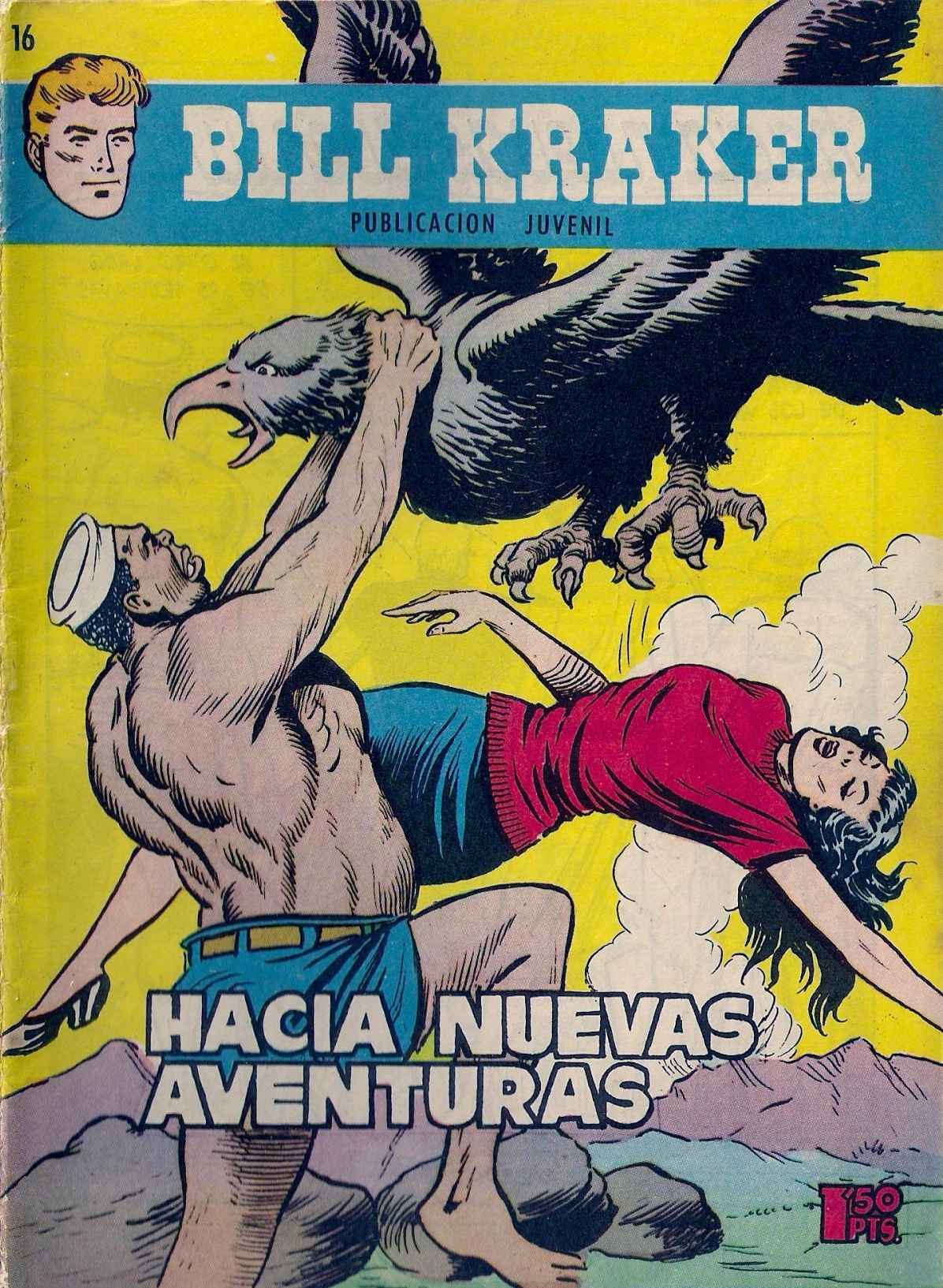 Comic Book Cover For Bill Kraker 16 Hacia Nuevas Aventuras