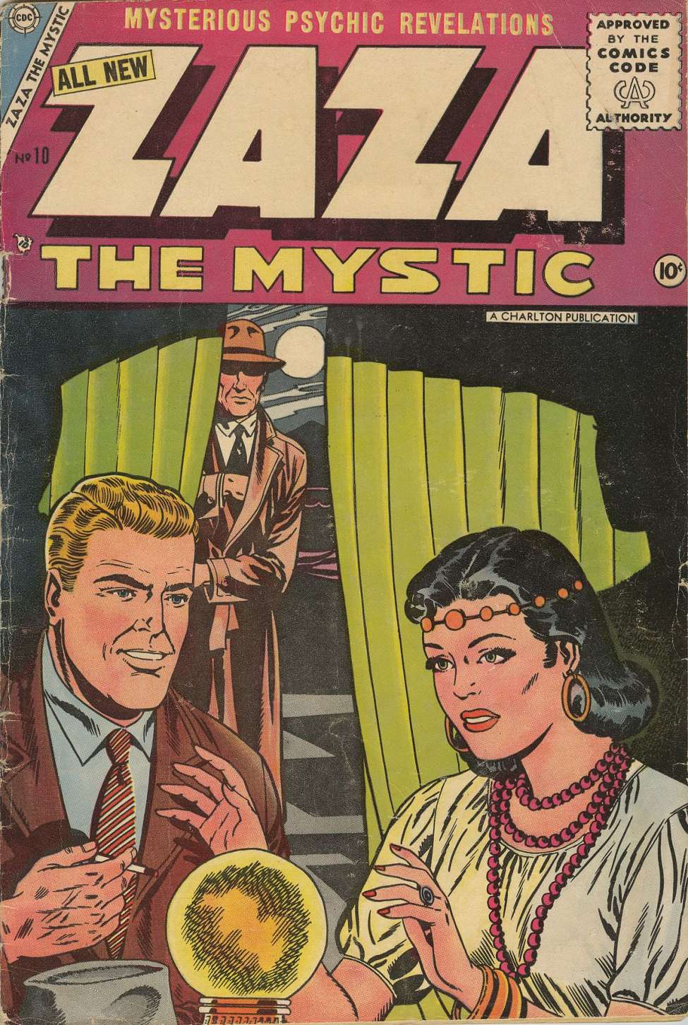 Comic Book Cover For Zaza The Mystic 10