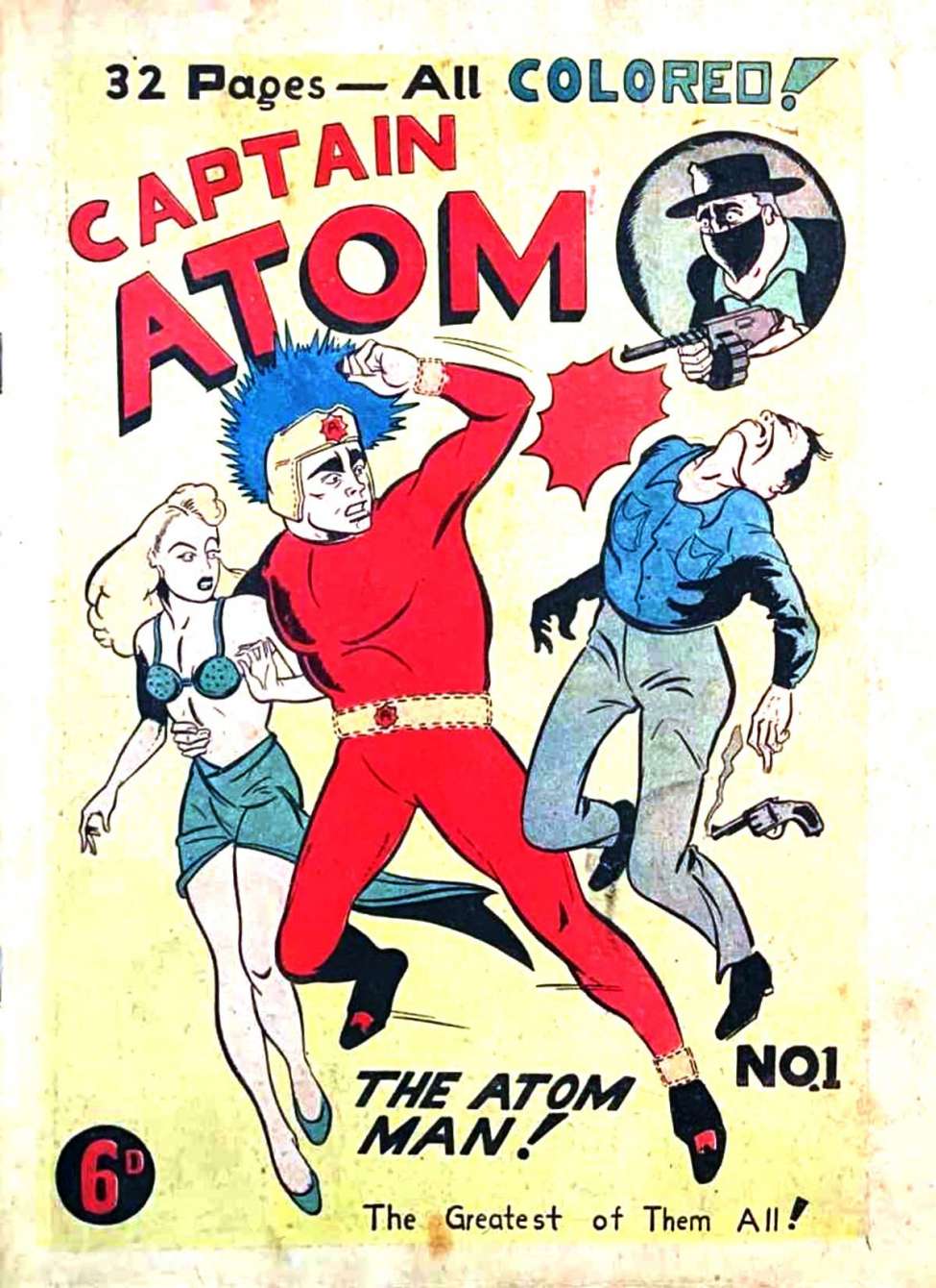 Book Cover For Captain Atom 1