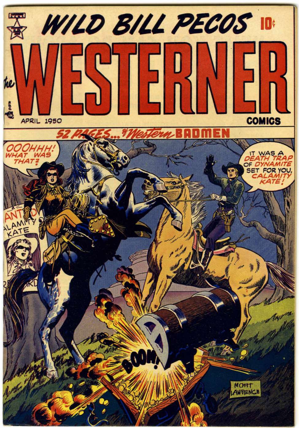 Comic Book Cover For The Westerner 26