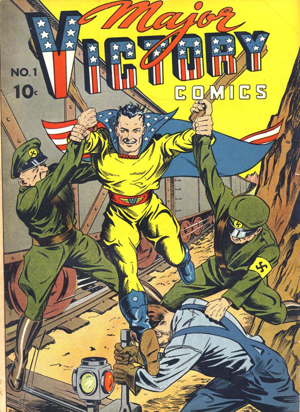 Book Cover For Major Victory Comics 1
