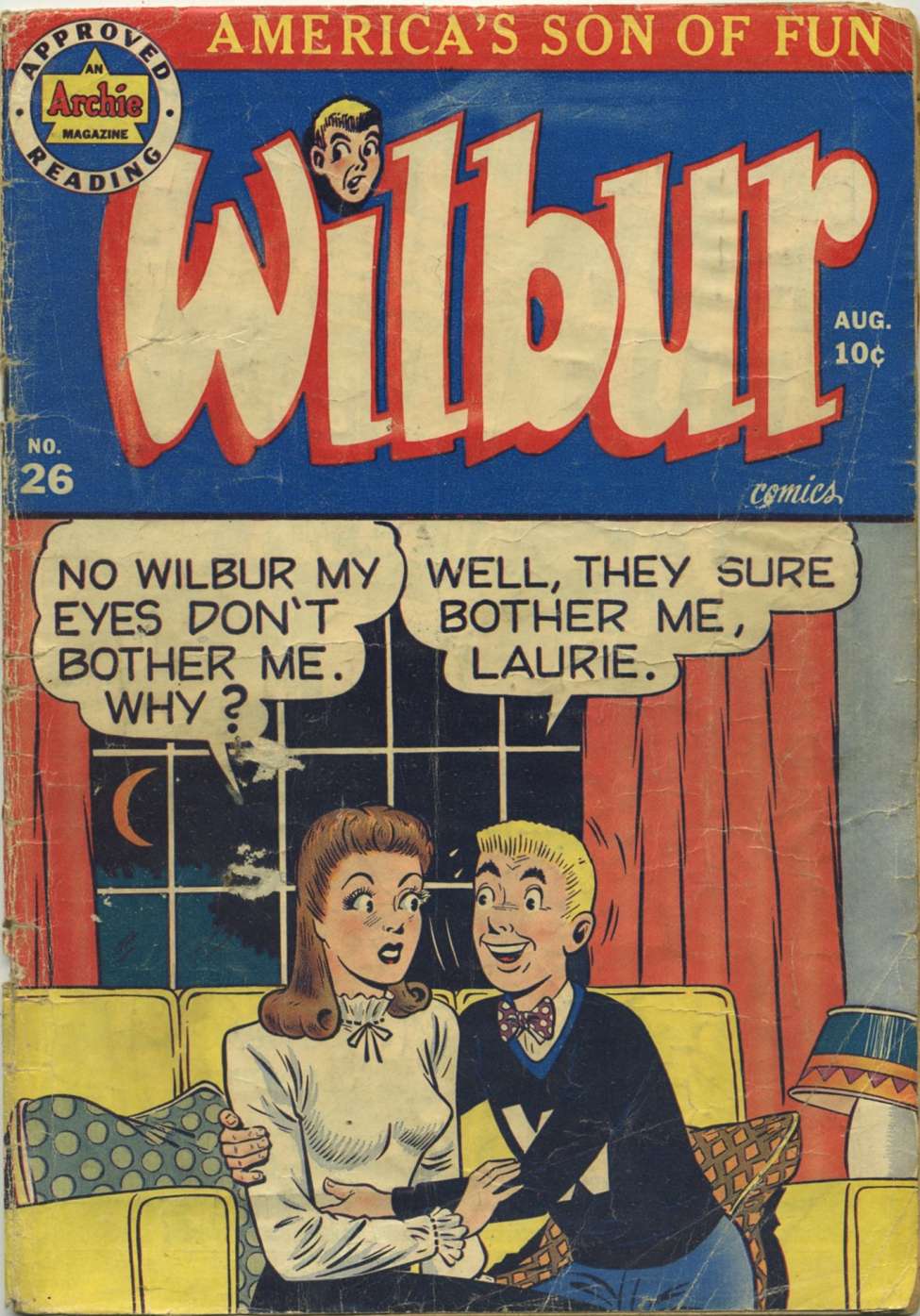 Comic Book Cover For Wilbur Comics 26