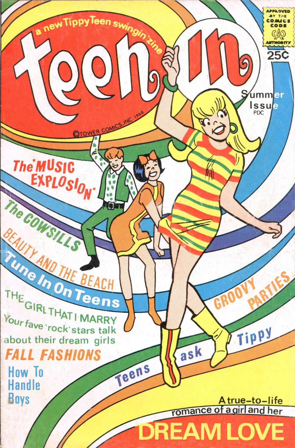 Comic Book Cover For Teen-In 1