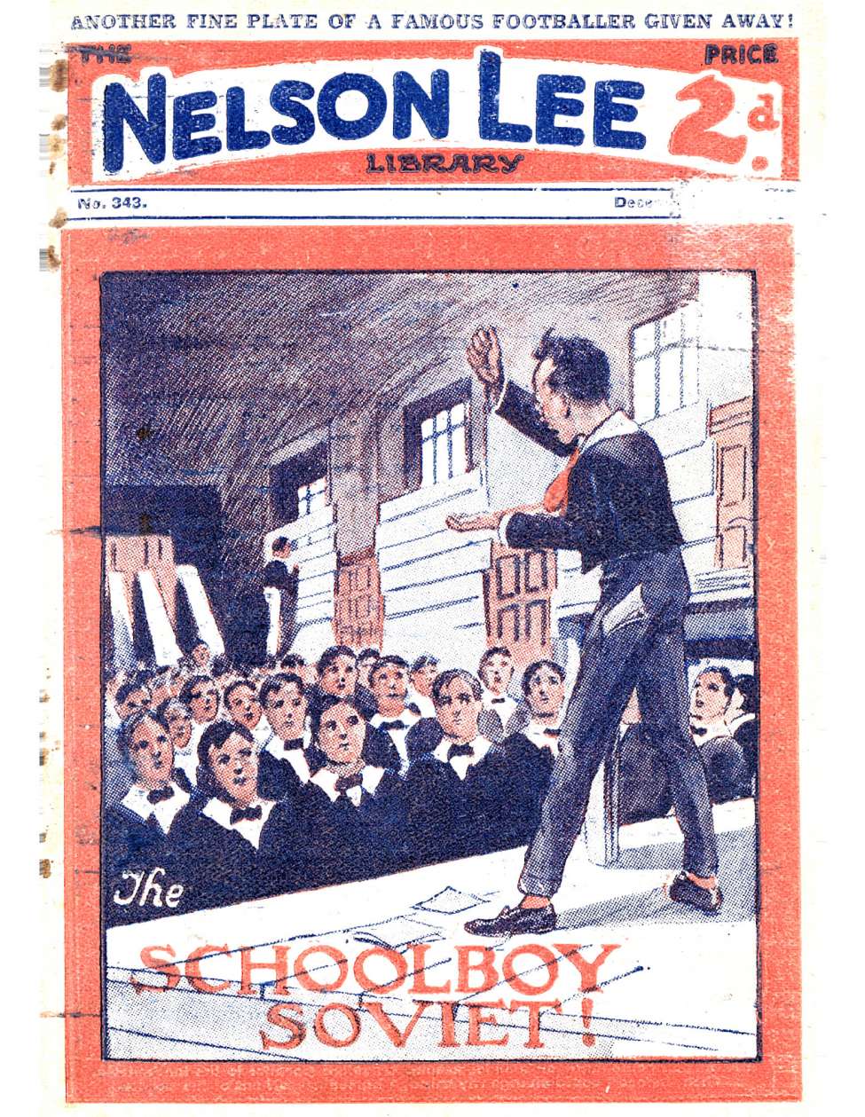 Book Cover For Nelson Lee Library s1 343 - The Schoolboy Soviet
