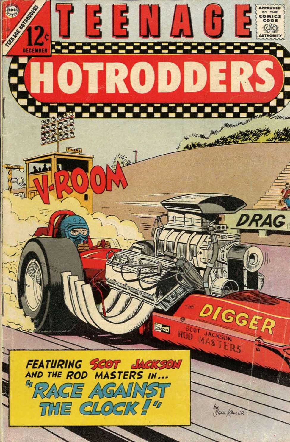 Comic Book Cover For Teenage Hotrodders 21