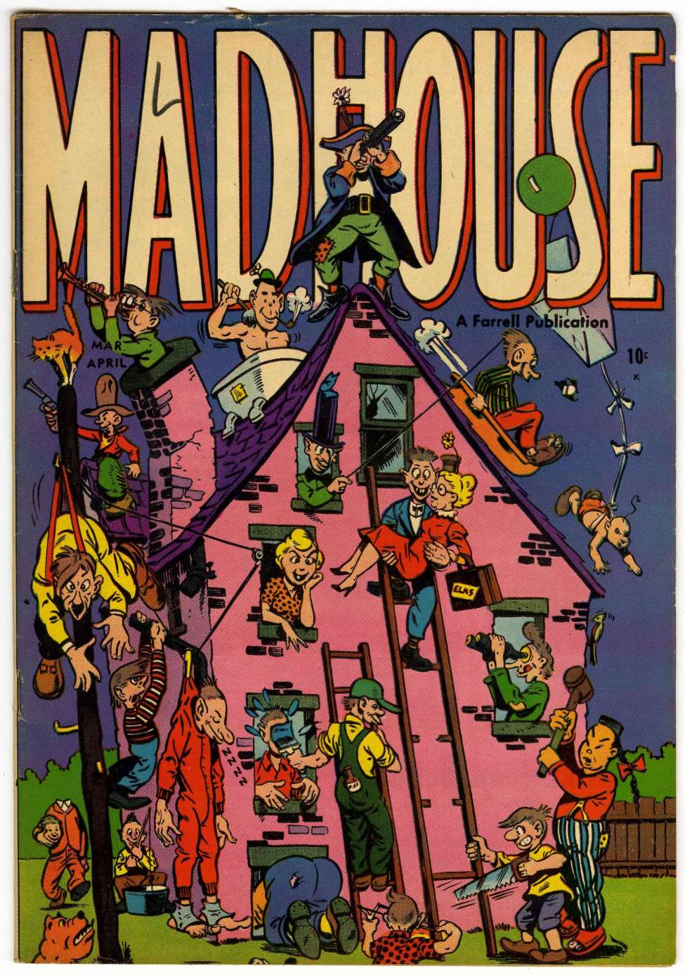 Comic Book Cover For Madhouse 1