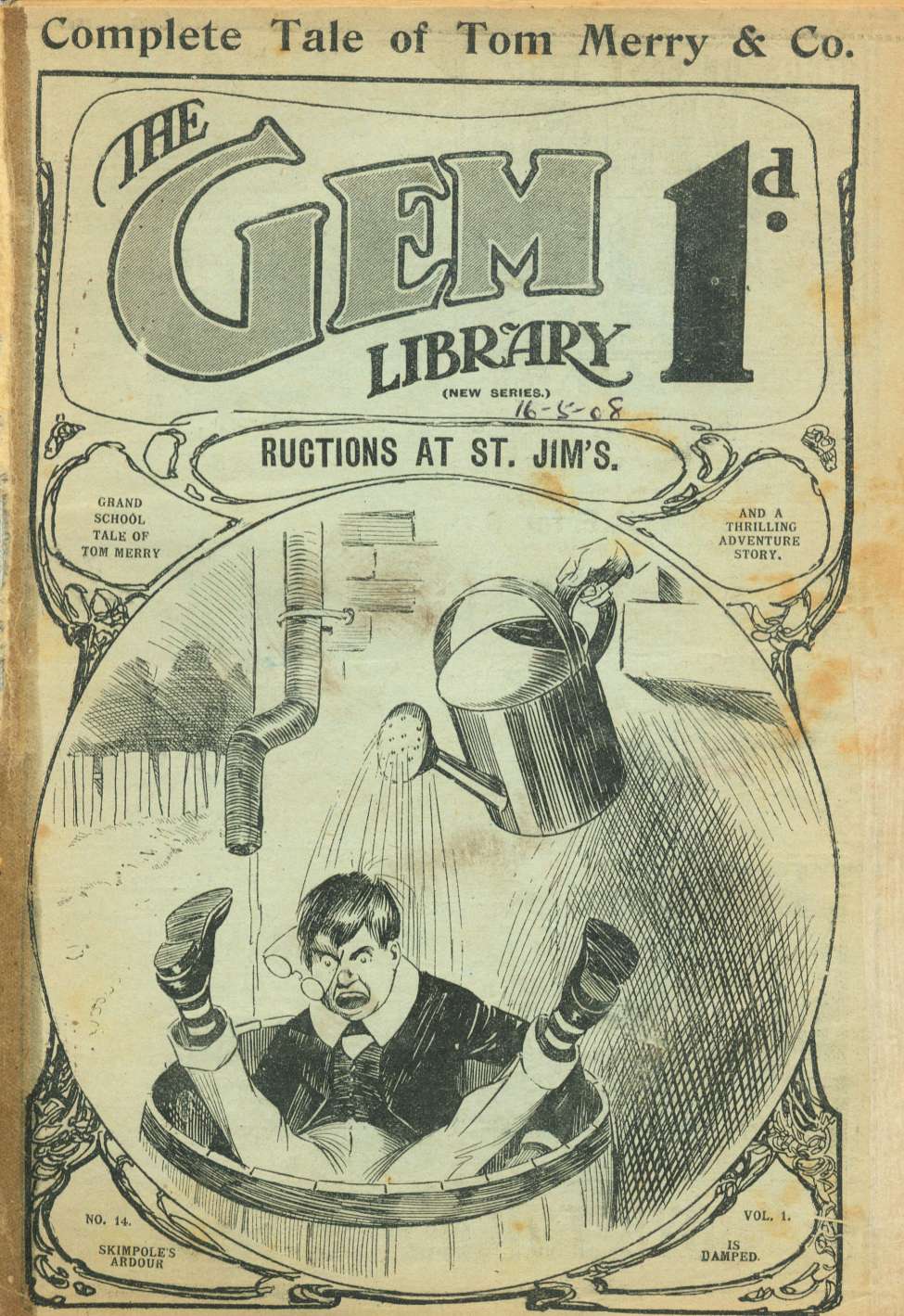 Book Cover For The Gem v2 14 - Ructions at St. Jim’s