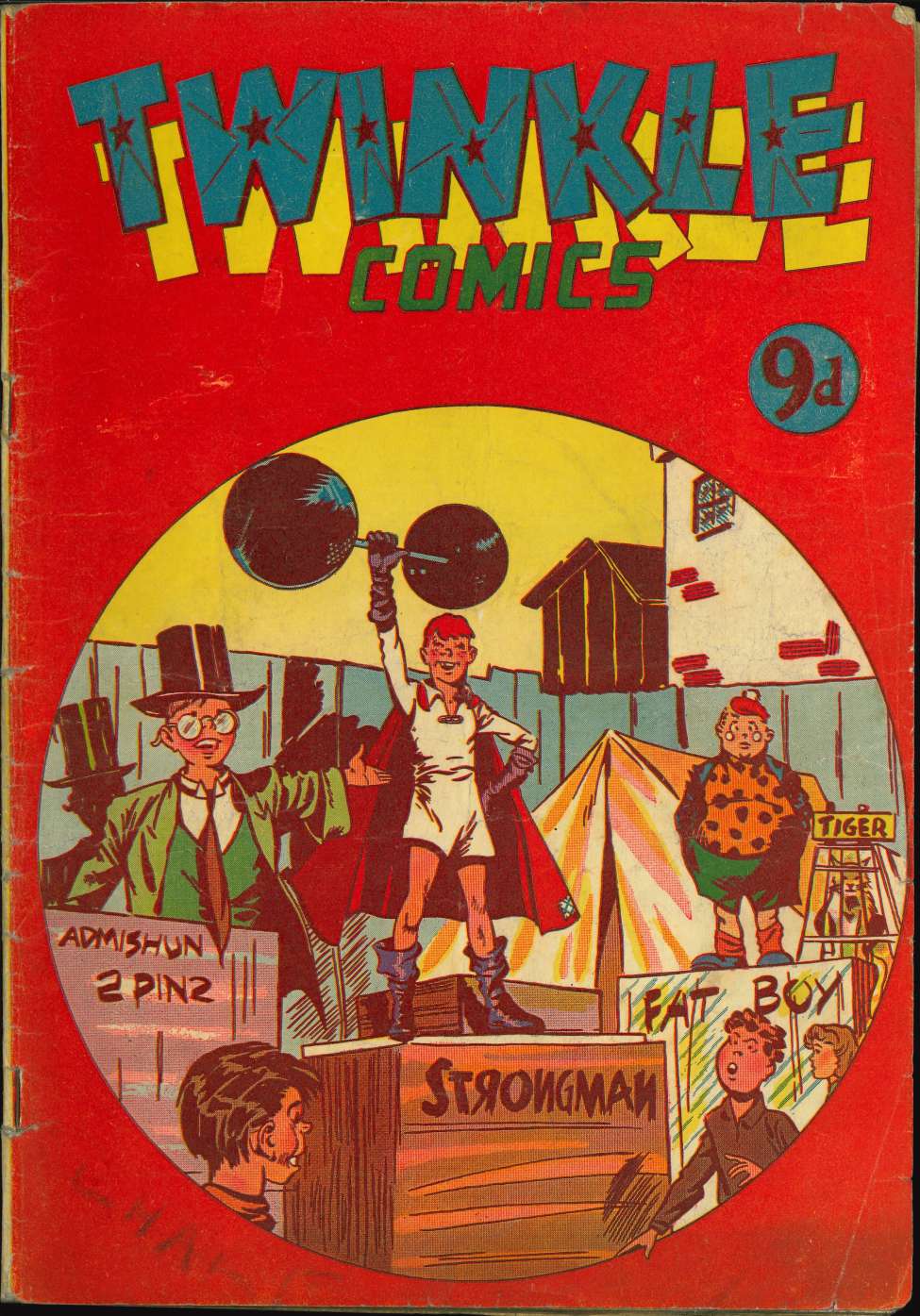 Comic Book Cover For Twinkle Comics 1