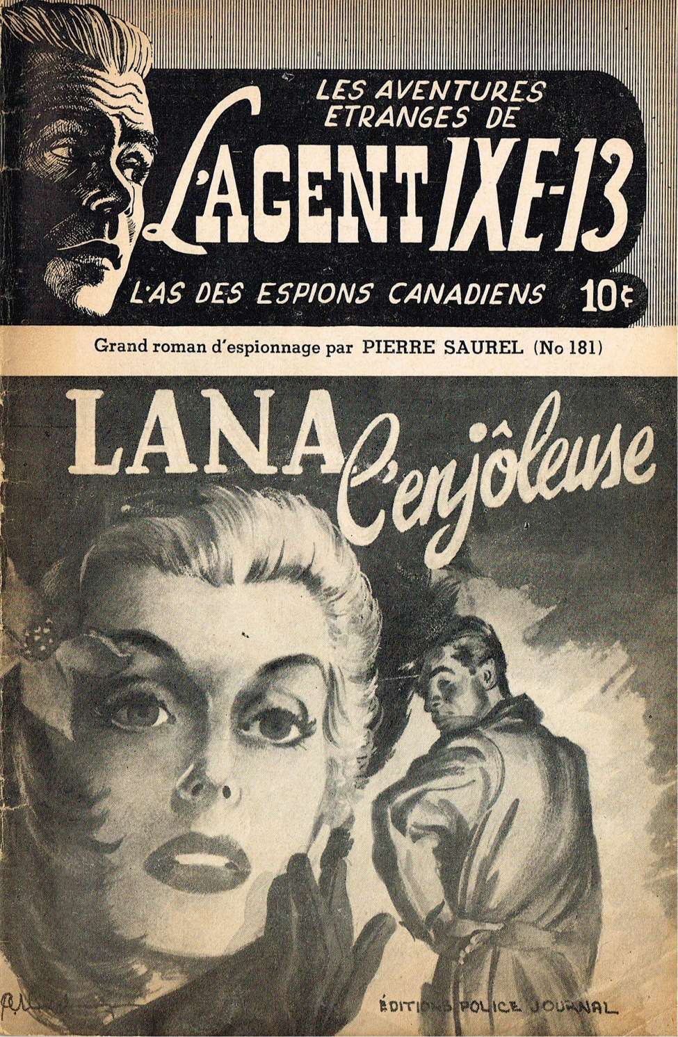 Comic Book Cover For L'Agent IXE-13 v2 181 - Lana l'enjôleuse