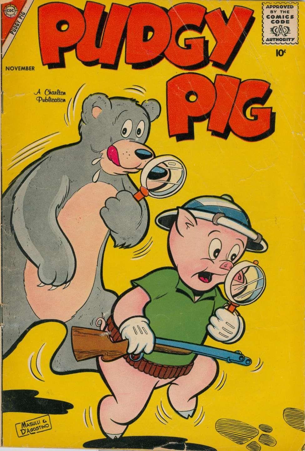 Comic Book Cover For Pudgy Pig 2