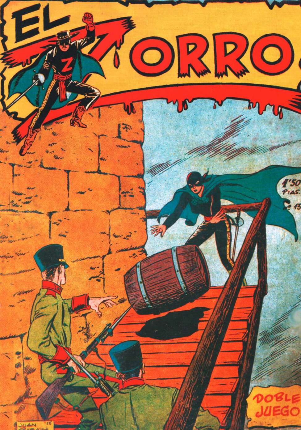 Book Cover For El Zorro 13 - Doble Juego