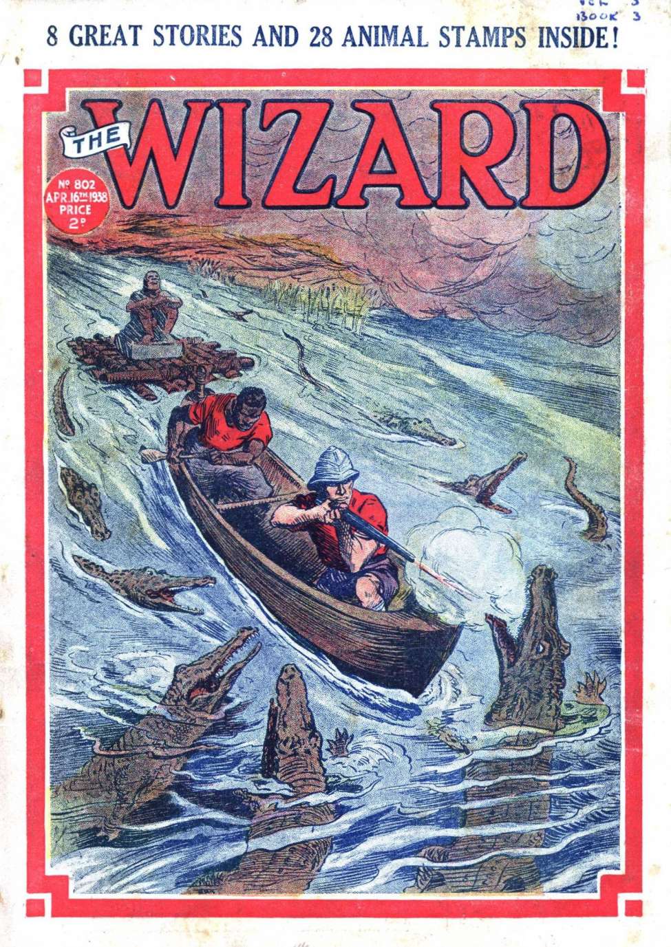 Book Cover For The Wizard 802