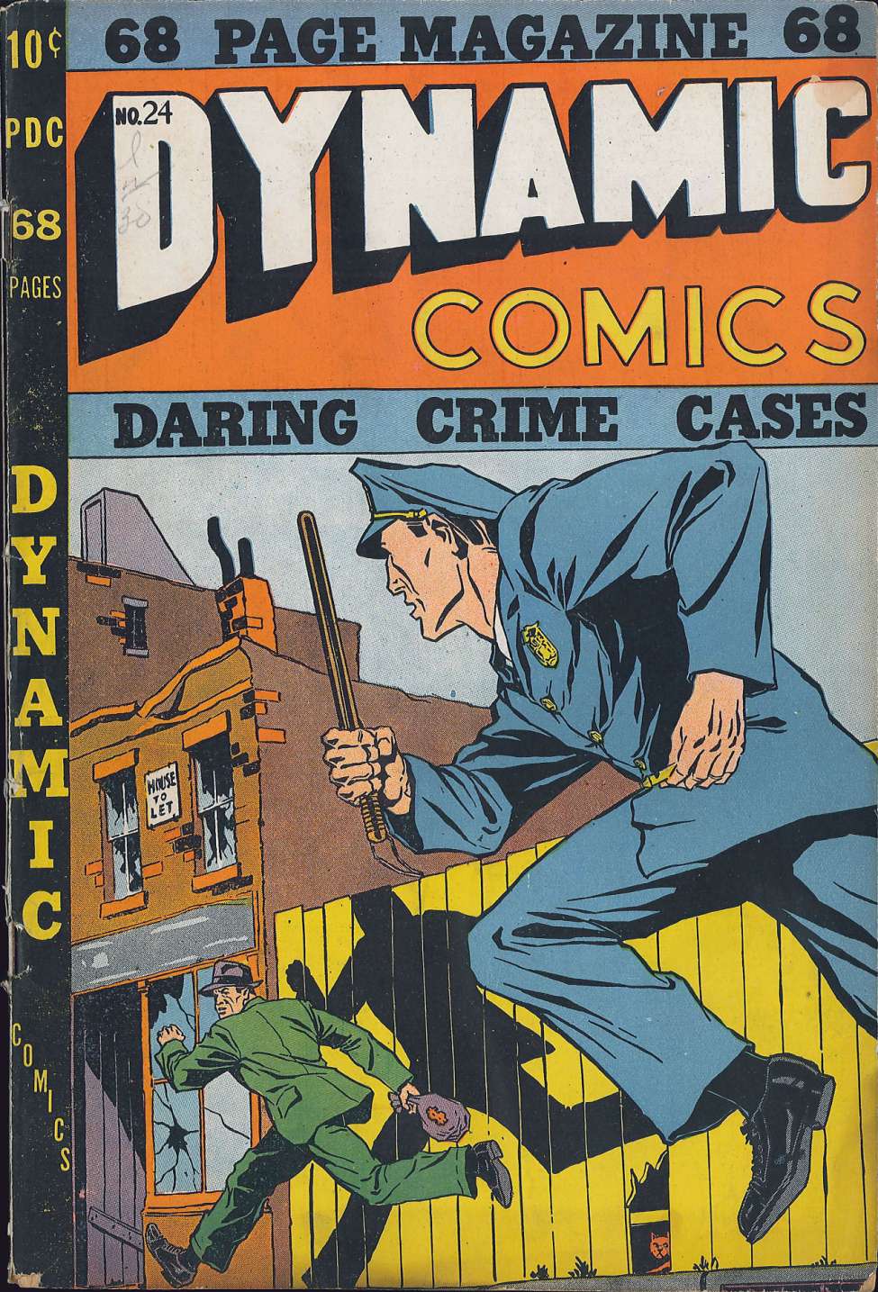 Comic Book Cover For Dynamic Comics 24