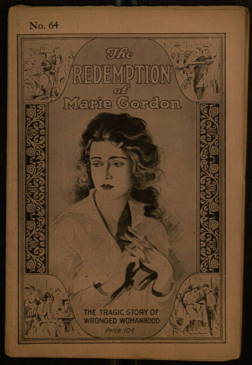 Book Cover For The Redemption of Marie Gordon 64 - Cora Lane Sherman