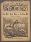 Cover For Beadle's Half Dime Library 838 - Poker Pete's Double Dodge