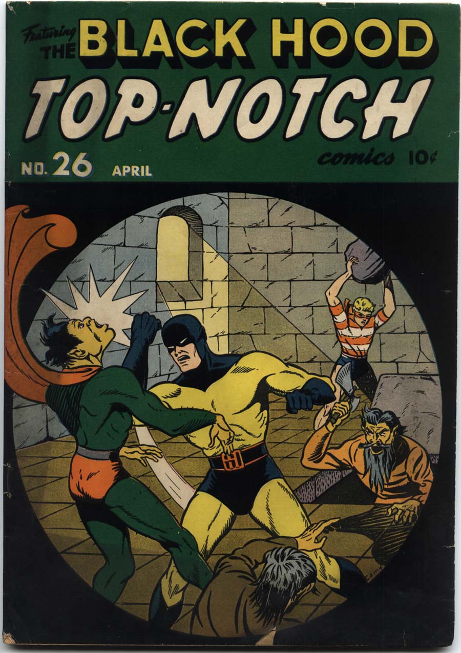 Book Cover For Top Notch Comics 26