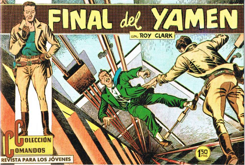 Book Cover For Colección Comandos 78 - Roy Clark 6 - Final del Yamen