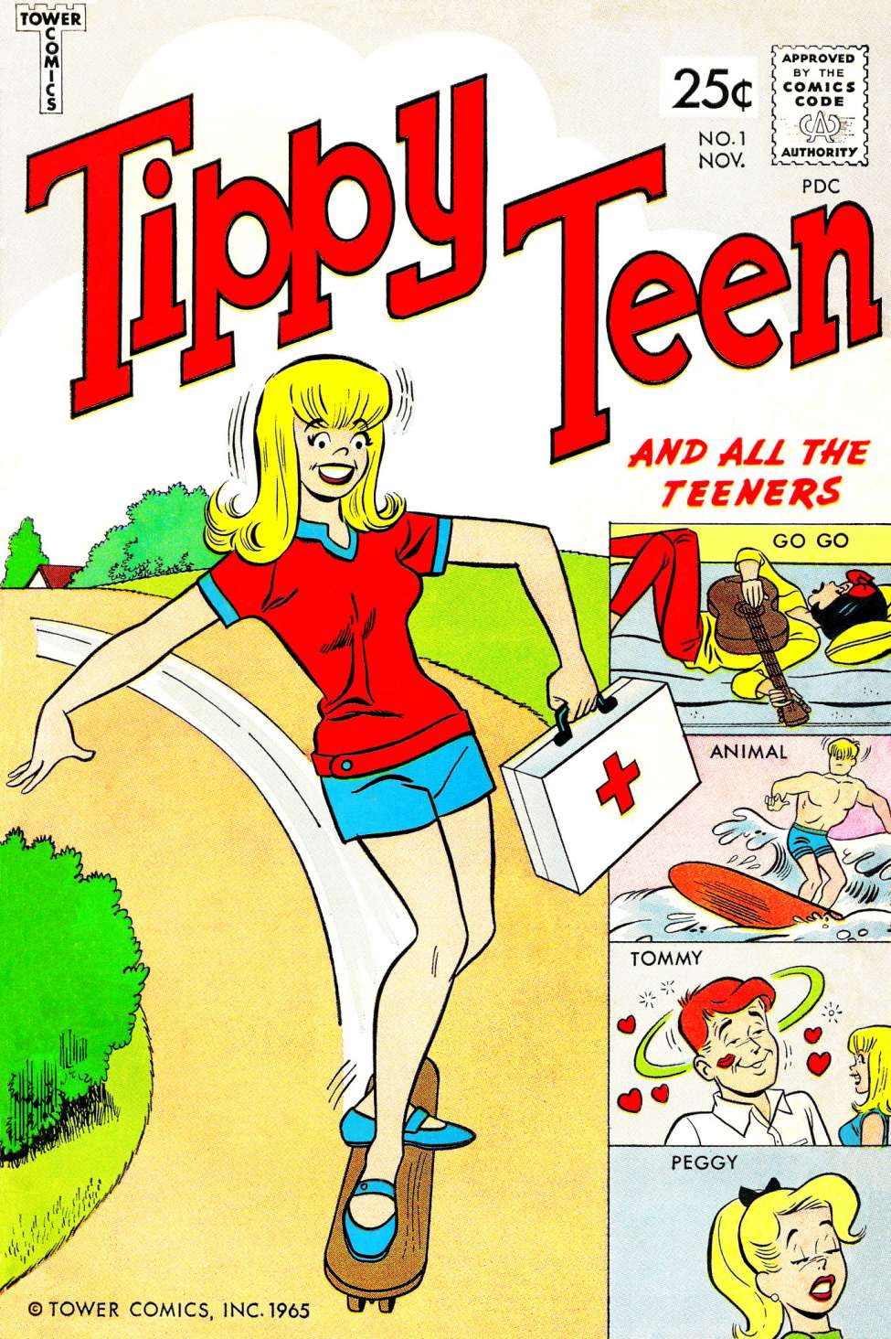 Comic Book Cover For Tippy Teen 1