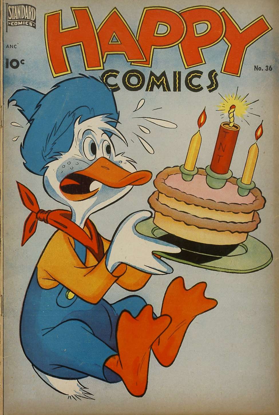 Book Cover For Happy Comics 36