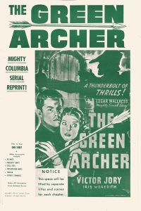 Large Thumbnail For Green Archer Serial Pressbook