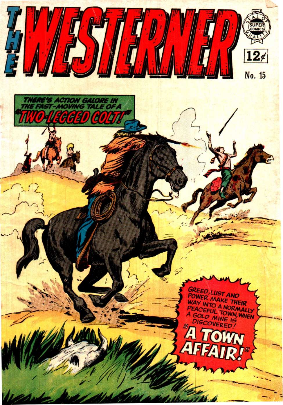 Comic Book Cover For The Westerner 15