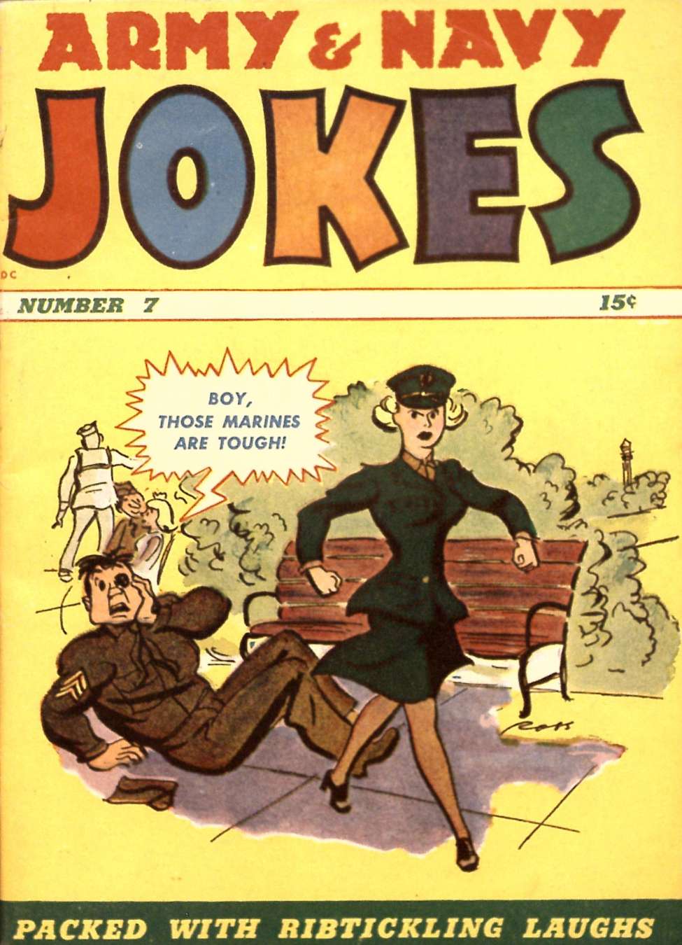 Book Cover For Army and Navy Jokes 7