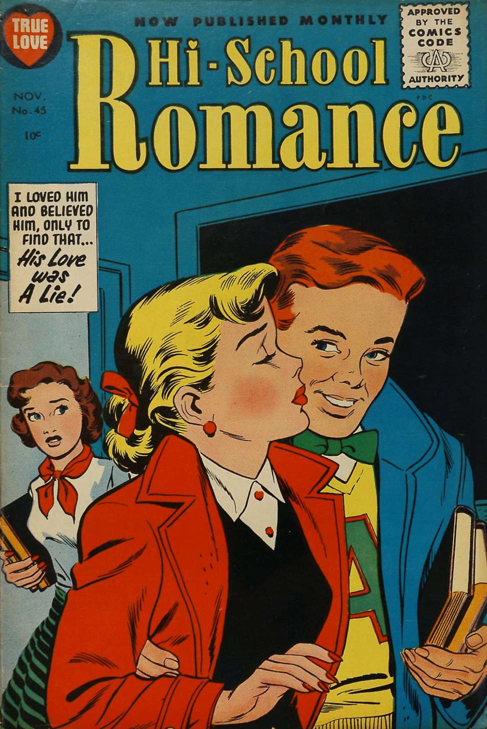 Book Cover For Hi-School Romance 45