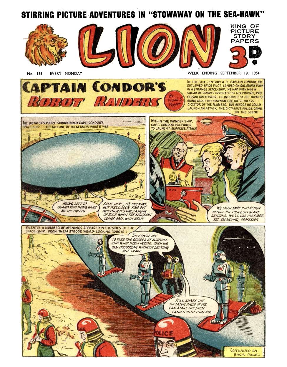 Book Cover For Lion 135