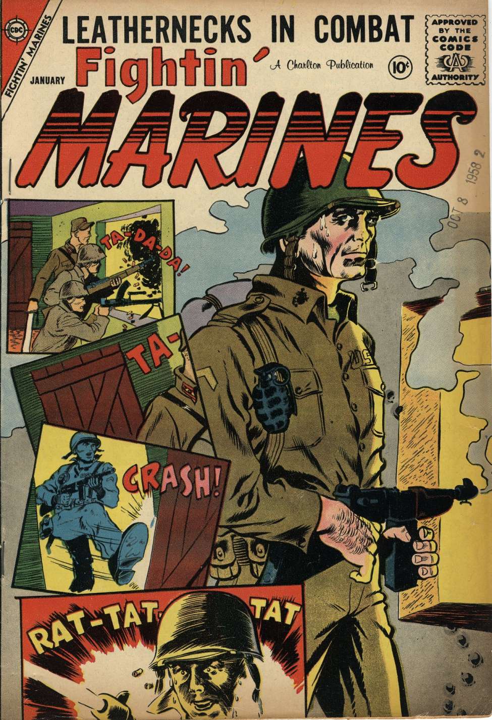 Book Cover For Fightin' Marines 28