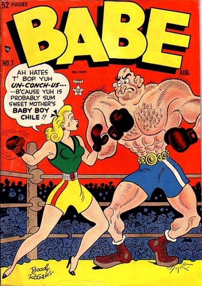 Comic Book Cover For Babe 7