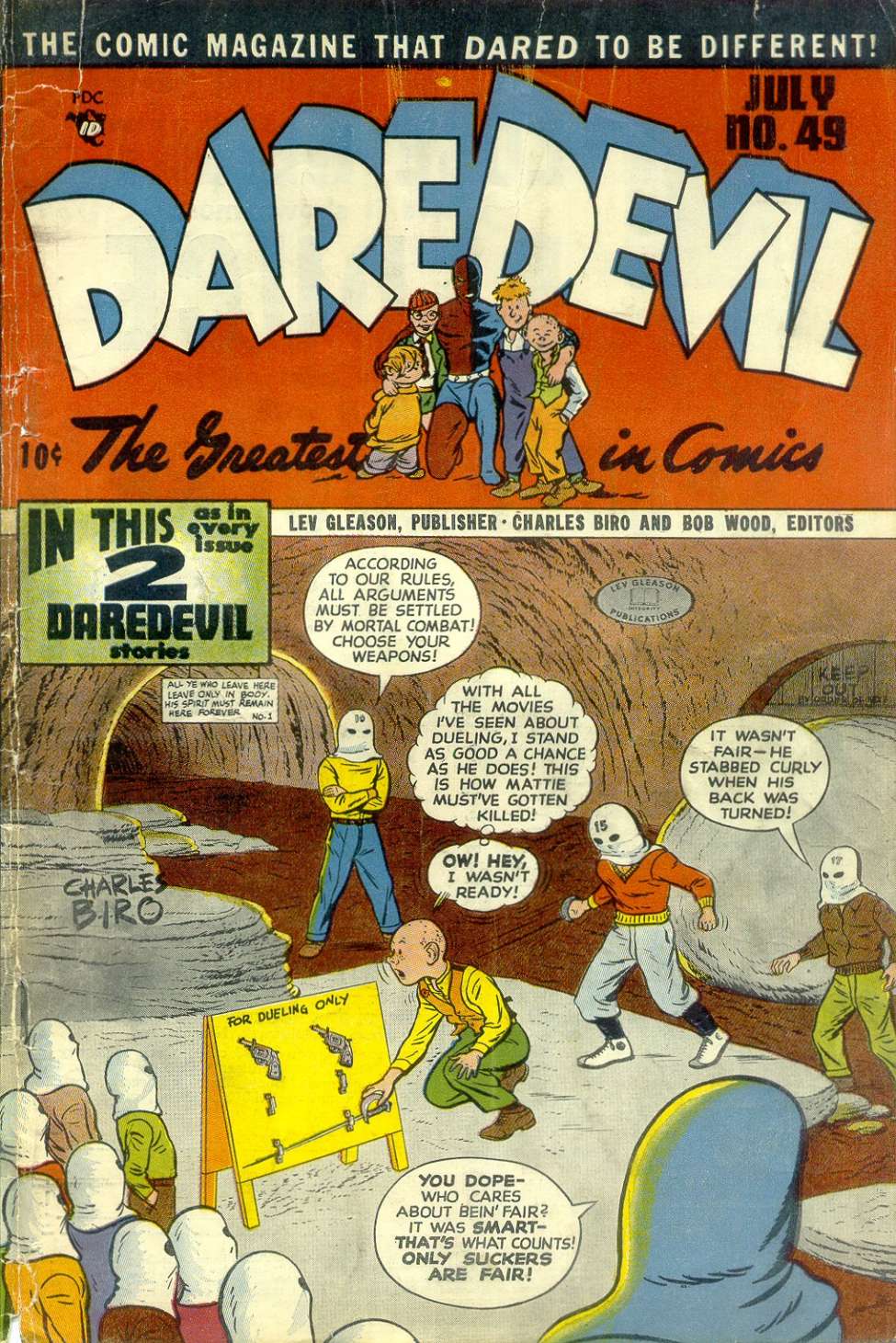 Book Cover For Daredevil Comics 49