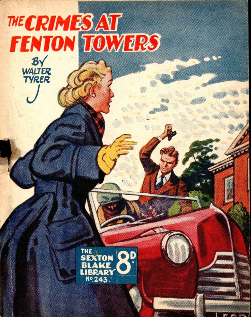 Book Cover For Sexton Blake Library S3 243 - The Crimes at Fenton Towers