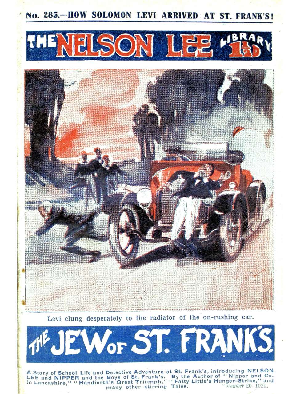 Comic Book Cover For Nelson Lee Library s1 285 - The Jew of St. Frank's